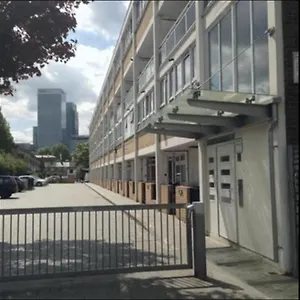 Capsule hotel Elgin House, Poplar, E14, London